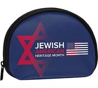 Ebraico American Heritage Month Portamonete Portamonete Donna E Ragazza Carina Moda Borsa Cambio Pouch Portachiavi Donna Borsa Regalo
