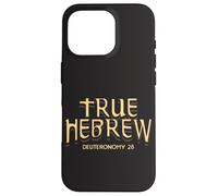 Ebraico Israelita Vero ebraico Deuteronomio 28 Religione ebraica Custodia per iPhone 16 Pro