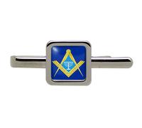 Ebraico Massonico Menorah Quadrato Fermacravatta