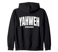 Ebraismo e Cristianesimo. Faith Believe, Yahweh Felpa con Cappuccio