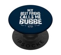 Ebreo Nonna amore nipote Il mio migliore amico mi chiama Bubbe PopSockets PopGrip Adesivo