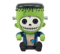 Ebros Frankie The Frankenstein Furrybones Figurine Small 3 Inch Tall Furry Bones Skeleton Monster Decor Statue As Halloween Goth