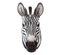 Ebros Gift Safari Zebra Busto di cavallo da parete scultura placca 24,1 cm di altezza