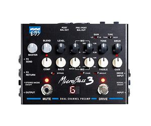 EBS Preamplificatore fuoribordo professionale Micro Bass 3