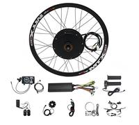 ebsenopower Kit di Conversione Ruota Posteriore E-Bike, 72V 3000W, Compatibile con 24", 26", 27,5", 29", 700C MTX39, con Display a Colori e Controller ad Onda Sinusoidale (26 pollici posteriore)