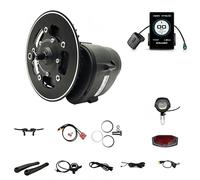 ebsenopower TSDZ2B 36V 250W 350W 48V 500W Coppia Sensored DIY eBike Mid Drive Crank Motor Kit con 860C Display per 68-73mm Fondo (48V 250W, Sensore di freno)