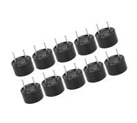 EBTOOLS 10pcs DC 3V Alarming Active Buzzer - Electromagnetic Beeper Compact per Elettronica, 9x6mm, 9x5,5 Mm