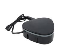 EBTOOLS 12V Rescaldatore e Defroster per Auto Portatili per Riscaldamento Rapido, Defogging Efficiente e Rimozione della - Design Compatto Ideale per la Guida Invernale (Modello di base)