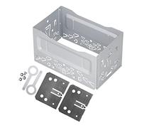 EBTOOLS 2 FAMIA Stereo in Lega di Auto in Lega di Alluminio Din FASTA COMPATIBILE CON B5/MK3/MK4