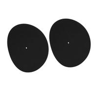 EBTOOLS 2 PCS 12 Pollici Tappeti di Giradischi per Record -accessori Non Slip, Instat e Riduzione delle Vibrazioni per la Casa