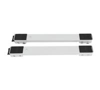 EBTOOLS 2 Pcs Rulli per Elettrodomestici Estensibili in Servizio - Base Mobile per Lavatrici, Frigoriferi, Staffe a Prova di Ruggine