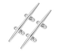EBTOOLS 2 Pezzi 8 Pollici 8 Pollici in Acciaio Inossidabile Lucidato per Barche, Yacht e Moto d'Acqua - Soluzione di Leghe Servizio