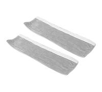 EBTOOLS 2 Pezzi Coperture per Impugnature per Porte del Frigorifero Elastico - Protettore Antiskid per Elettrodomestici da, Lavabile in Lavatrice Ed Elegante (GREY)