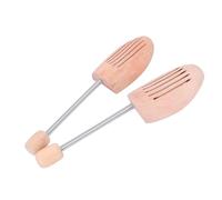 EBTOOLS 2 Pezzi Custodie per Alberi di Scarpe in Legno -deformazione e -versa con Colonna di Molla per Uomini e Donne (43 44)