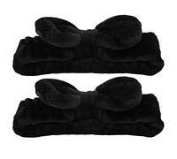 EBTOOLS 2 Pezzi di Capelli a Prua per Trucco, Doccia e Altro - Fasce Morbide per Dimensioni della Testa