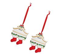 EBTOOLS 2 Pezzi Ornamenti Natalizi - Vivid Holiday Pend for Tree Decorations, Decorazioni Festive per Interni Ed Esterni