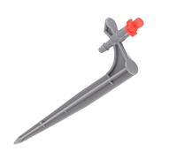 EBTOOLS 20pcs/borsa Dripper di Irrigazione Verde con Ugello Atomizzante per un Efficiente Giardinaggio e Agricoltura (360 gradi con plug rod)