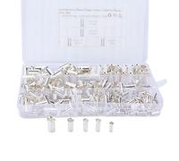EBTOOLS 240pcs Filo Ferrules Kit Terminali di Crimpatura per Stagno di Rame per Connessioni Elettriche Sicure Universali per Progetti Automobilistici e Fai - -te