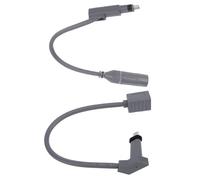 EBTOOLS 2pcs SPX Plug to Female RJ45 Weather- Adattatore Ethernet Connessione Stabile e Uso Versatile, Ideale per il Router Gen 2