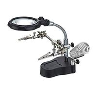 EBTOOLS 3,5x-12x Ingrandimento Desktop con Luce a LED e Clamp/Holder per i Lavori di Artigianato, Lettura, Cucito e Riparazione