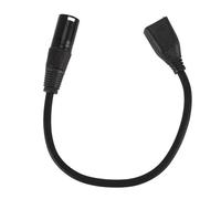 EBTOOLS 3 Pin Xlr Maschio a Rj45 Cavo Adattatore Femmina per Applicazioni, Connettore PVC OFC da 11,8 Pollici per l'uso di Stadio e Studio