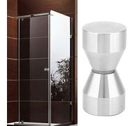 EBTOOLS 304 Manico in Vetro in Vetro in Acciaio Inossidabile - Elegante Manopola a Foro Singolo per Porte della Doccia, Armadi e Mobili