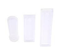 EBTOOLS 3pcs Stampi in Silicone Fai -da -te per Segnalibri da Artigli di Gatto Rettangolo, Catene Chiave e Artigianato di Gioielli