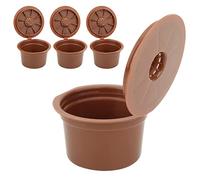EBTOOLS 3pcs Tazza di Capsula del caffè Riutilizzabile per Caffitaly - e Accessori Sostitutivi Economici