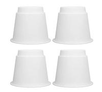 EBTOOLS 4pcs da 5 Pollici di Mobili Rotondi a Letto a Letto con -slip Top per Conservazione e stabilità Extra Sotto, Scrivania, Divano