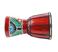 EBTOOLS 5 in Africano Djembe - Strumento a Percussione a Mano in Legno con Suono Nitido per Bambini e Adulti, Musicisti