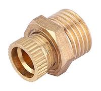 EBTOOLS 5 Pezzi G1/4 Kit di Sostituzione della Valvola di Scarico in Ottone Rotondo per Accessori