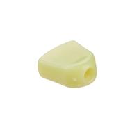 EBTOOLS 6 Pezzi di Accordatura PEG per Chitarre Acustiche Ed Elettriche, Eleganti Pulsanti del Tasto Sintonizzatore Lucido con Viti e Lavatrici a 3 Colori (GREEN)