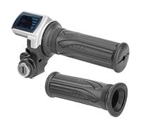 EBTOOLS - Acceleratore per Bicicletta elettrica con Impugnatura a 36 V, acceleratore a Mezza Torsione, con indicatore di Alimentazione LED, Blocco a Chiave per Biciclette elettriche e