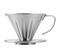 EBTOOLS Acciaio Inossidabile Versare Sopra il Cono della Goccia di caffè - Brew for Home, Office, Travel & Camping (Piccolo)
