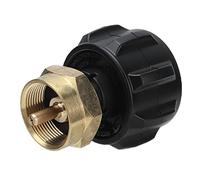 EBTOOLS Accoppiatore dell'adattatore di Ricarica Portatile per la Valvola del Regolatore Pol QCC1 Gas - Riempimento Rapido e Sicuro per Il Campeggio e l'uso Esterno