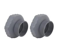 EBTOOLS Adattatore per Tubi Flessibili da 2 Pezzi 11239 Spettacolo di Skimmer della Piscina a Terra per Gli Accessori