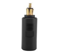 EBTOOLS Adattatore Presa Accendisigari Europa per Moto 12V DIN, 15A, Nero