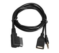 Adatto Per Audi Mmi Cable Cavetti Collegamento Media Adatto Per Audi Cavo Ami Adatto Per Audi I Adatto Per Phone Cable Mmi For A6 Caricatore Aux A