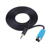 EBTOOLS Alpine Cda- 9883 Alpine Cde 9880r Alpine Cde 9880r Alpine Cde 9880r Alpine Cde 9852 Line In Cord adatto per60cm / 23.6" Adattatore Cavo Di Ingresso Ausiliario Stereo Per Autoradio