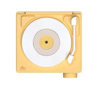 EBTOOLS Altoparlante per Giocatore di Registrazione Portatile con Sveglia - 3 modalità, Suono Stereo Hifi, Giallo (#3)