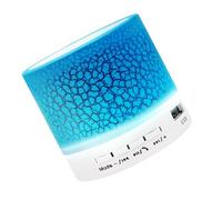 EBTOOLS Altoparlanti Portatili con Luci a LED a 7 Colori, Piccoli Altoparlanti Ricaricabili per Viaggi e Uso Esterno (#2)