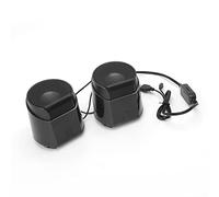 EBTOOLS Altoparlanti Stereo Alimentati USB con Subwoofer per Computer, Telefono e Laptop - Elegante Esperienza Multimediale