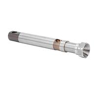 EBTOOLS Asta Pistone per Spruzzatori 390 395 490 495 595 - Acciaio Al Carbonio con Perno e Base, Finitura Lucida a Specchio