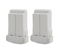 EBTOOLS Batteria per Droni Ricaricabili 3850 MAh con 47 Minuti e funzionalità Intelligenti per 3, 3pro, 4, 4pro - 2 Pacchetto (2 pezzi)