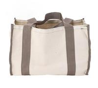 EBTOOLS Borsa di Stoccaggio degli Strumenti di Grande capacità Portatile con Design a Bocca Larga per Elettricisti e Carpentieri - 16 Pollici (16 pollici)