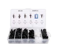 Bumper Clips - 100 Pezzi Set Di Fermagli Di Fissaggio Per Rivetti Di Fissaggio Del Paraurti Di Fissaggio Del Pannello Della Portiera Per Auto Adatto Per Vito Door Panel Pl