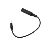 EBTOOLS Cavo Adattatore da 3,5 Mm a 6,35 Mm, Convertitore da Maschio a Femmina per Microfono/cuffie, Connessione Oro Placcata