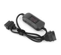 EBTOOLS Cavo Adattatore per Camion, Cavo Adattatore 12V a 24V Convertitore per Camion Adatto per per impieghi gravosi Lavoro OBD-II Strumenti diagnostici del Motore per