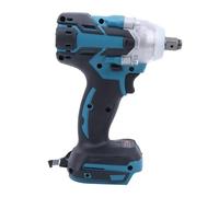 EBTOOLS Chiave di Impatto Senza Spazzole Ricaricabile 21 V con Maniglia Non Slittata e Luce a LED per Batteria 18 V