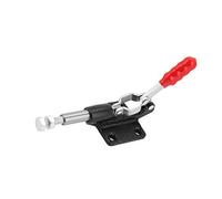 EBTOOLS Clamp a Levetta Fissa Rapida Galvanizzata in Ferro - Strumento Manuale per Mantenimento Sicuro Nella Saldatura e Nella Fabbricazione (GH-305-CM)
